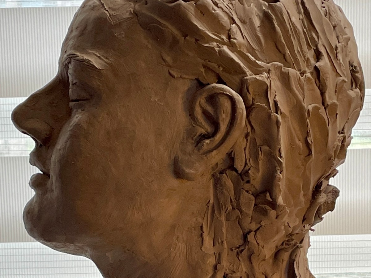 Découvrez ma dernière oeuvre en argile : Espoir et&nbsp;certitude